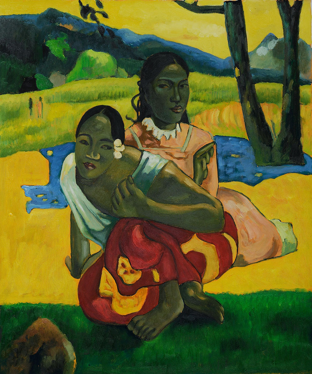 "When Will you Marry?" (full view) by Paul Gauguin